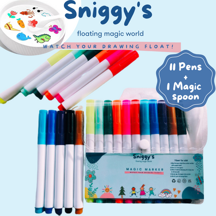 Sniggy™ Magic Floating Drawing Pen Set