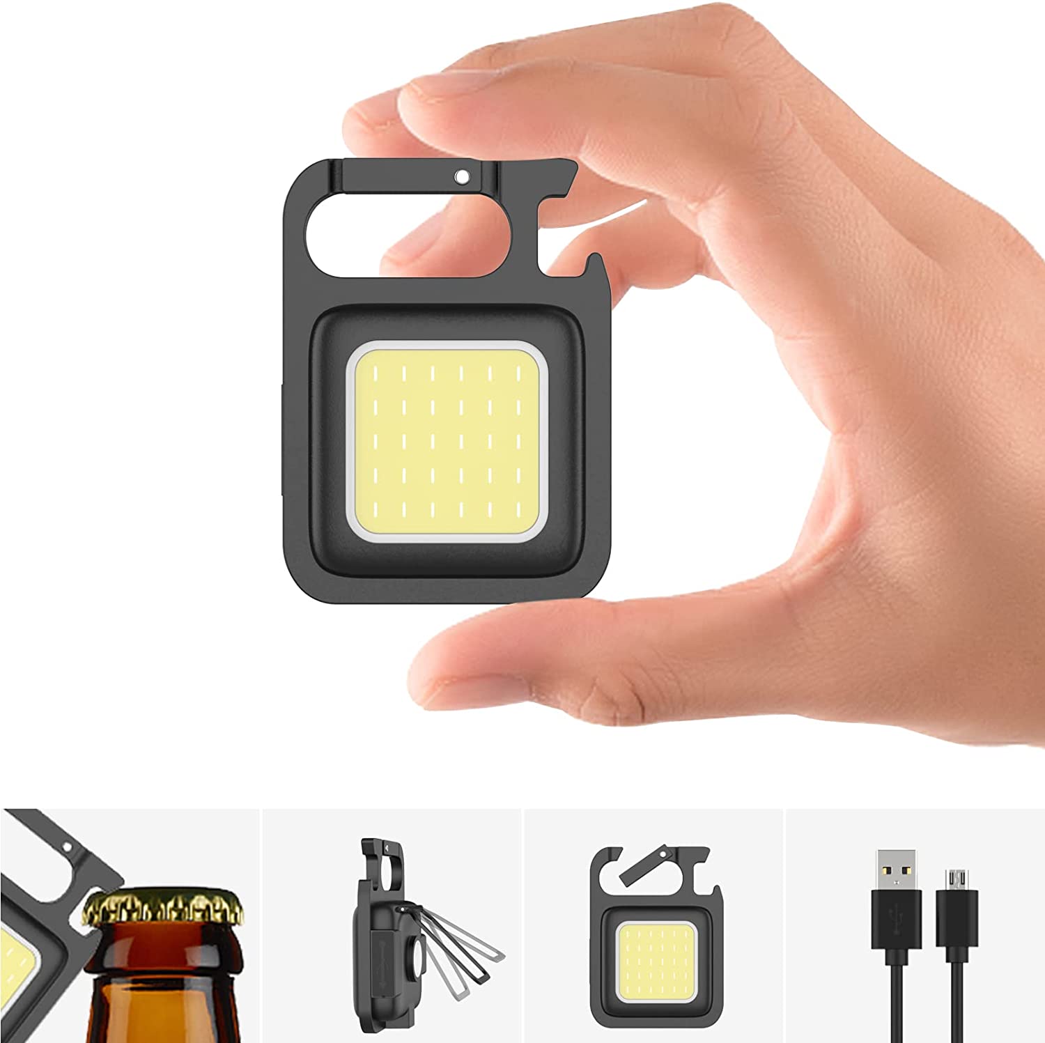 Magnetic pocket deals flashlight