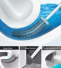 Easyclean Silicone Toilet Brush with Leak Proof Base