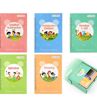 EasyLearn Kids Magic Self-Erasing Handwriting Copybook - 5 Books Set