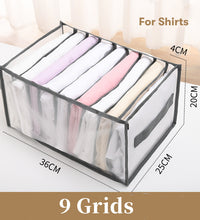 NoMess Wardrobe Cloth Organiser Storage Container