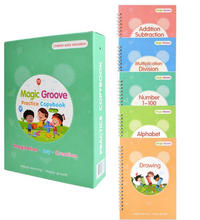 EasyLearn Kids Magic Self-Erasing Handwriting Copybook - 5 Books Set