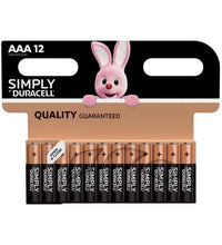 Duracell Simply AA, AAA Batteries Long Expiry