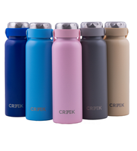 Creek Leak proof Double Insulated Stainless Steel Water Bottle Flask with Carry loop 600ml